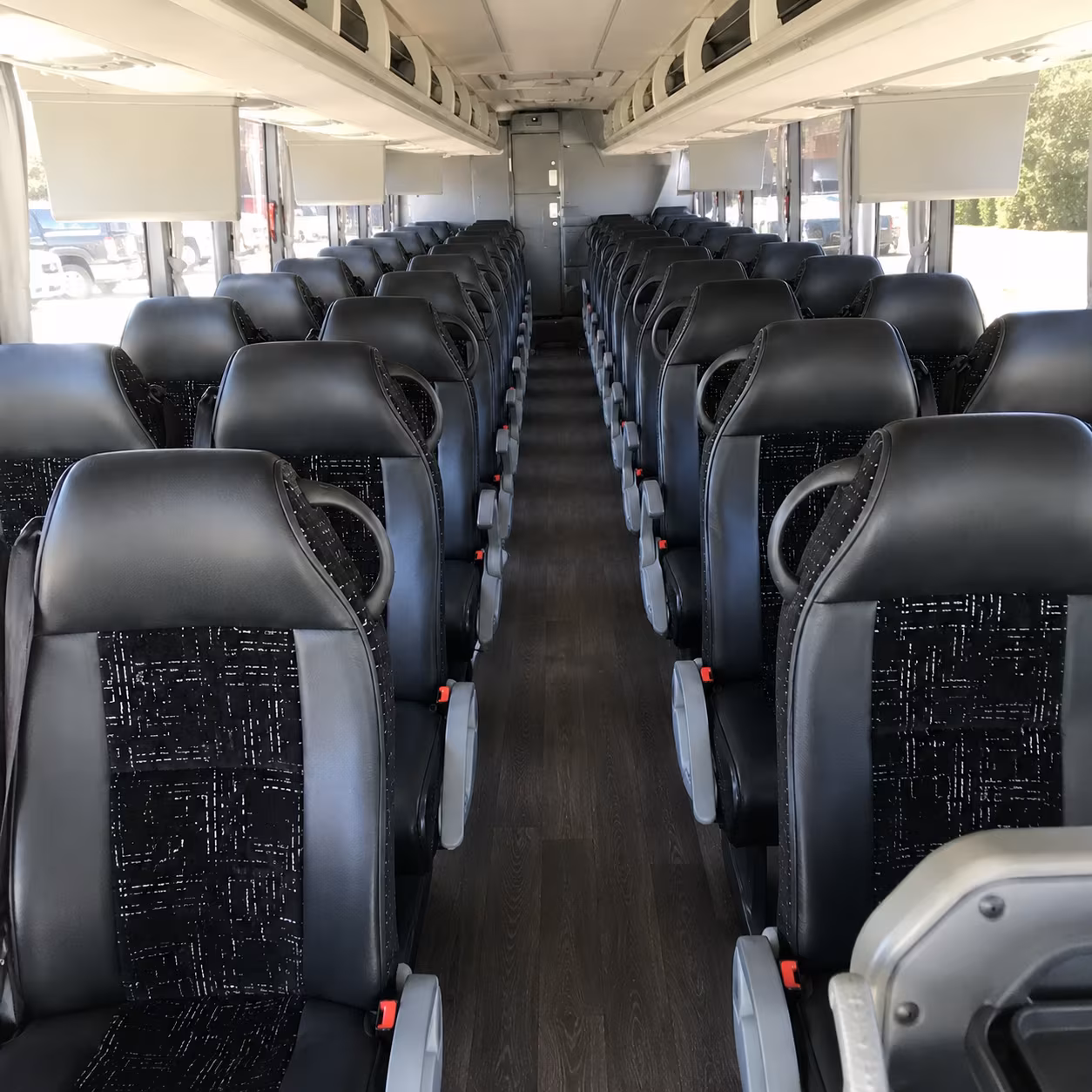 40-56 Passenger Charter Bus Inside
