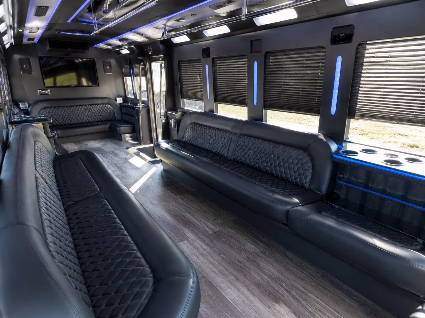 San Antonio Bachelor & Bachelorette Transportation onboard seating
