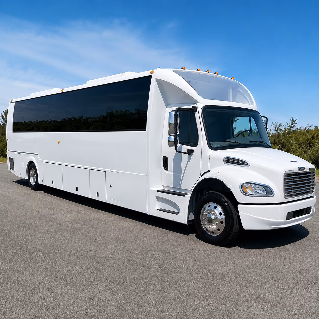 San Antonio Concert & Music Festival Transportation party bus exterior