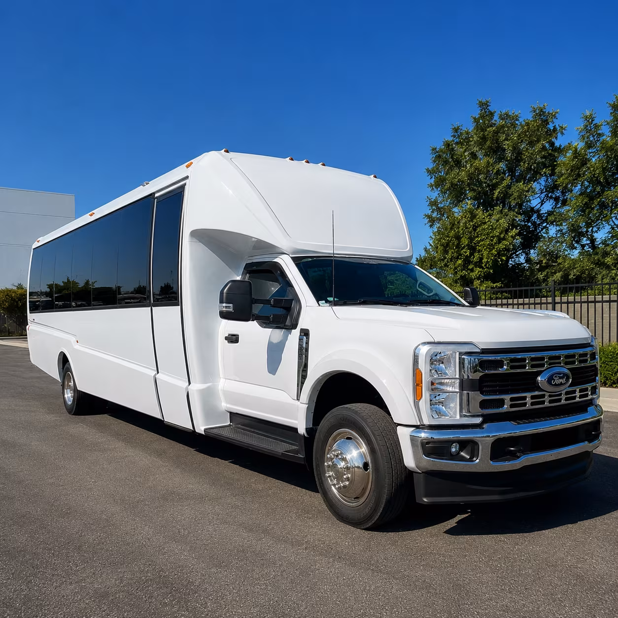 San Antonio Corporate Transportation party bus exterior