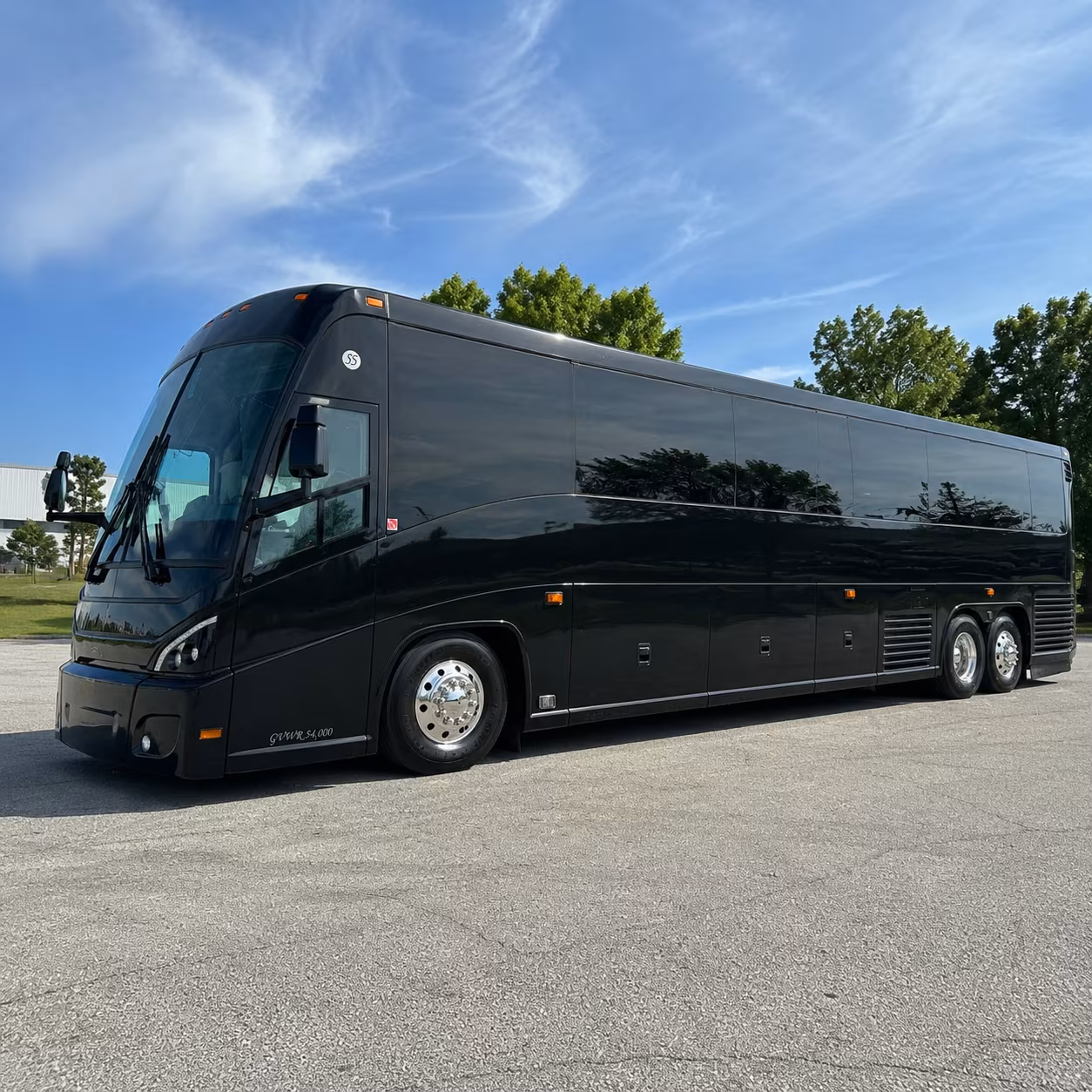 San Antonio Corporate Transportation party bus exterior