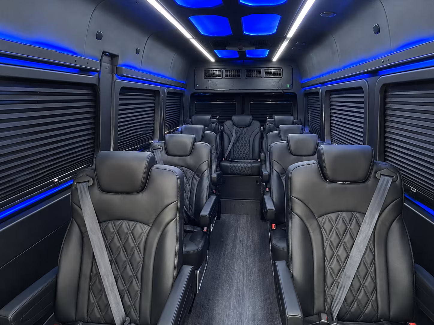 San Antonio Corporate Transportation onboard seating