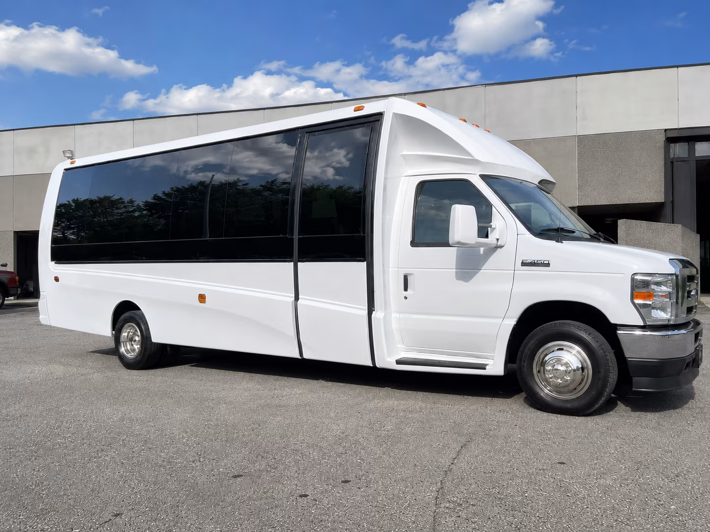 San Antonio Corporate Transportation party bus exterior
