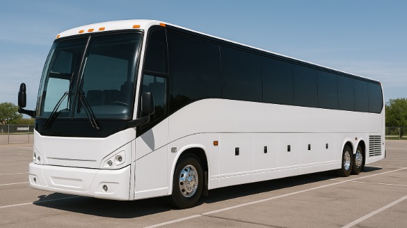 Exterior of Charter Bus Company San Antonio's 45 Passenger Charter Bus in San Antonio